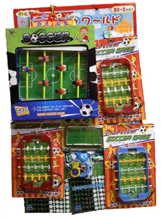一回５０円X８０回+おまけ３回 大サッカーゲーム当て(画像はサンプル)