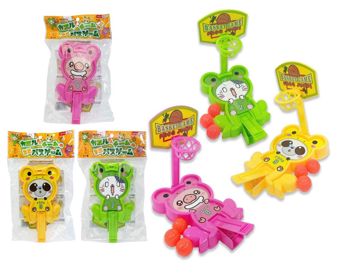 カエルさんチームのミニバスゲーム