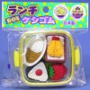 【イワコー】 (ER-981059) 日本製　BOXケシゴム　ランチ（不定期に色形取合せ内容等変更有）