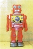 （メタルハウス）日本製ブリキ商品 赤鬼ロボット☆受注後生産⇒詳しくは商品説明
