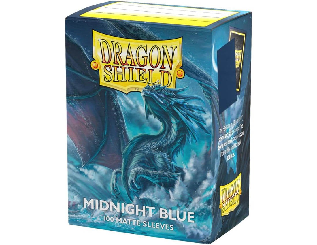 【ドラゴンシールド】AT-11057 ドラゴンシールド マット スタンダードサイズ Midnight Blue(100枚入り)