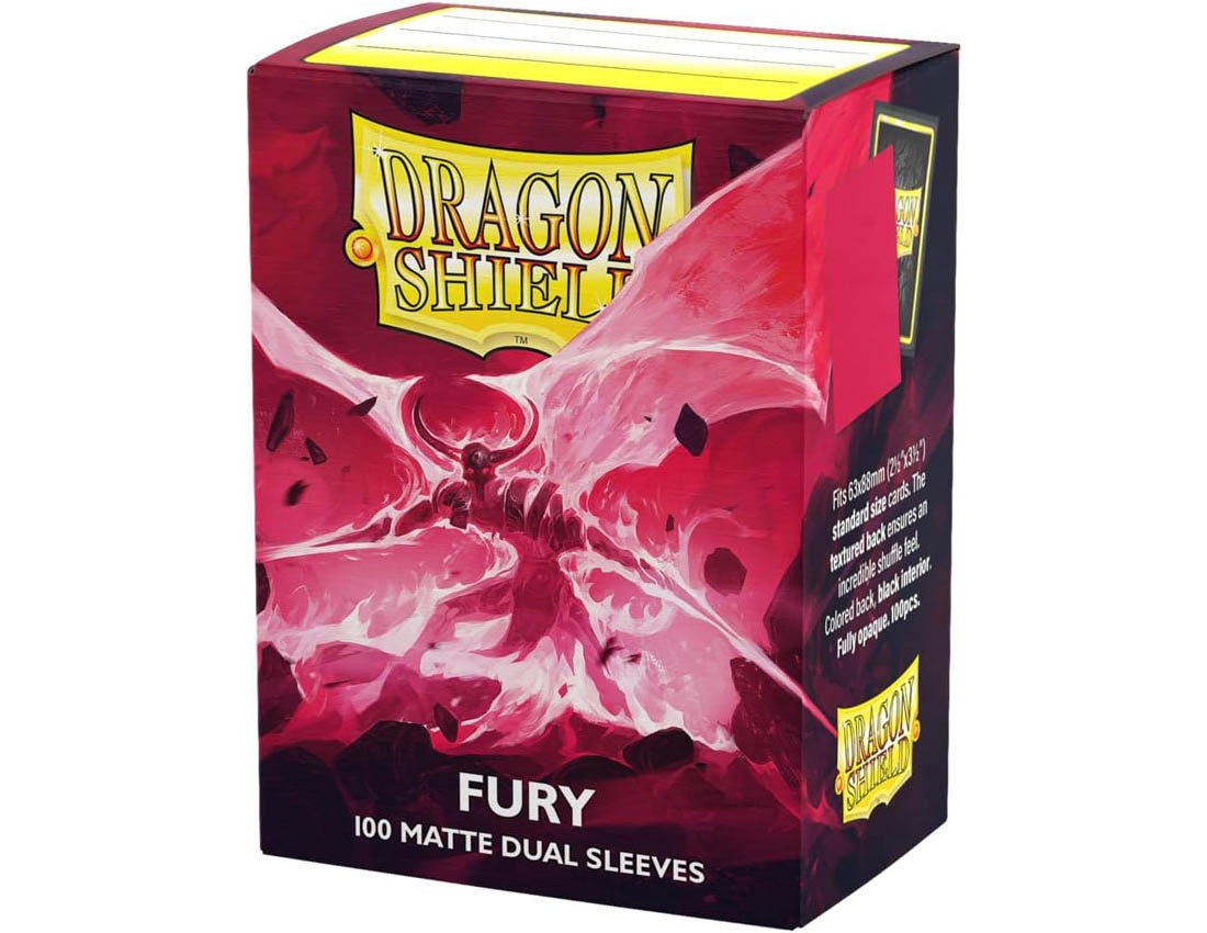 【ドラゴンシールド】AT-15055 スタンダードサイズ Dual Matte Fury(100枚入り)?