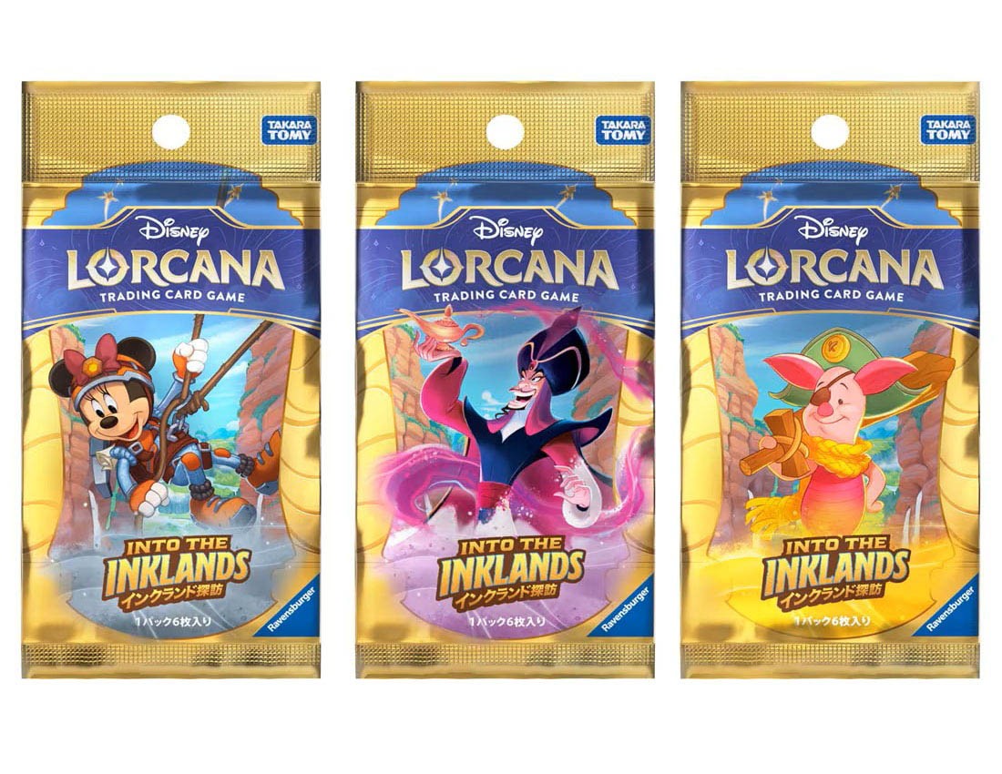 【タカラトミー】ディズニー・ロルカナ・TCG 日本語版 ブースターパック インクランド探訪