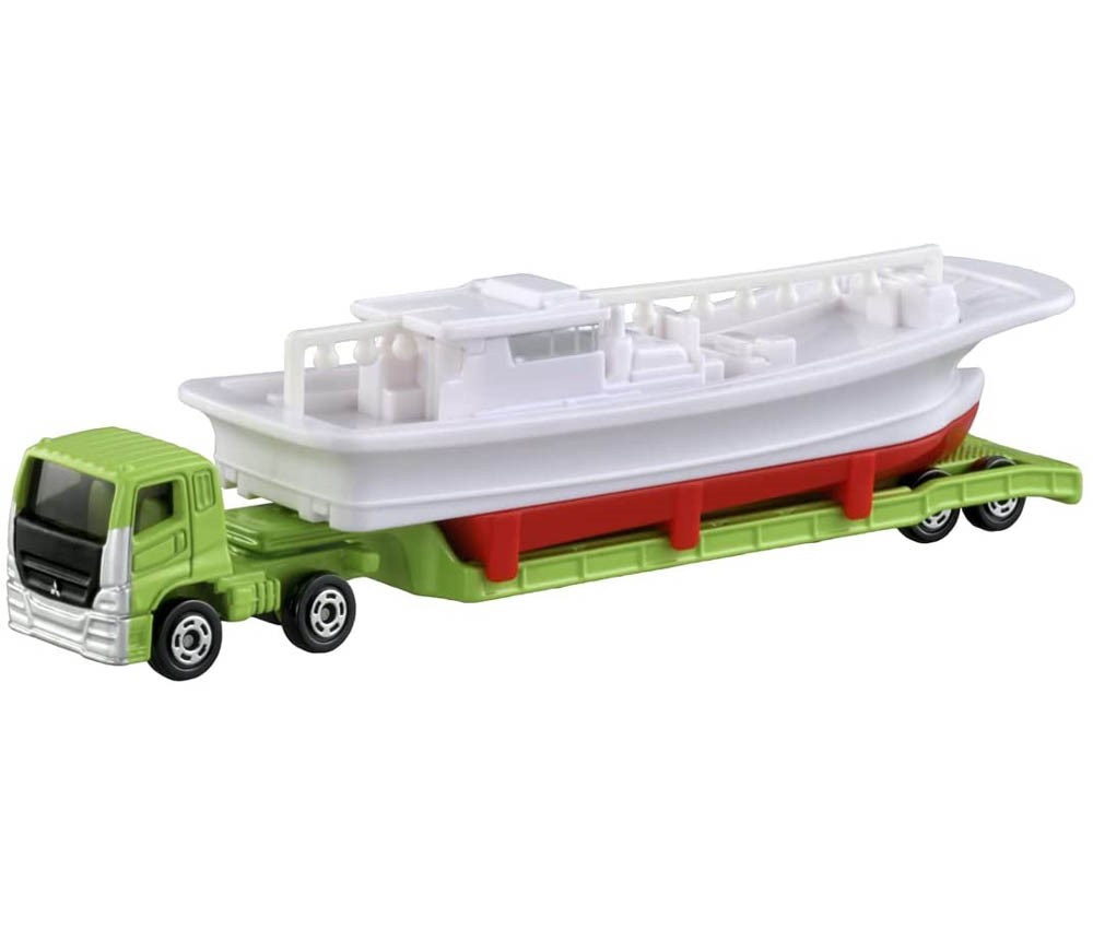 【タカラトミー】ロングタイプトミカ 150 三菱ふそう スーパーグレート 漁船輸送車